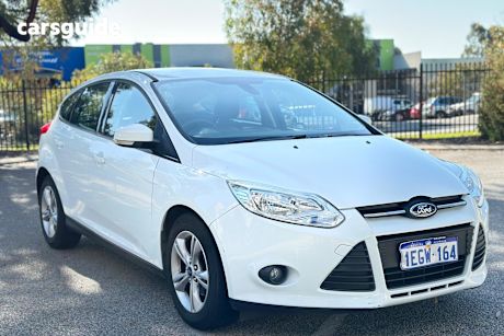 White 2013 Ford Focus Hatch TREND F