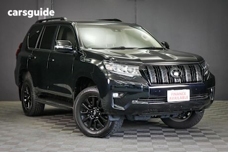 Black 2021 Toyota Landcruiser Prado Wagon Vx Flat Tailgate