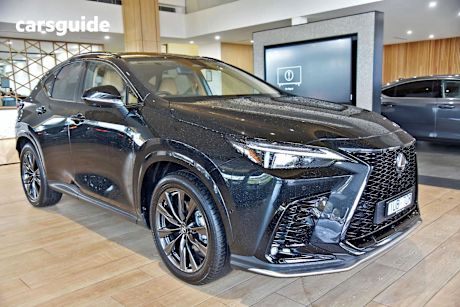 Black 2024 Lexus NX SUV NX350 F SPORT 4X4