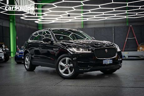 Black 2017 Jaguar F-Pace SUV 20D PRESTIGE 4X4