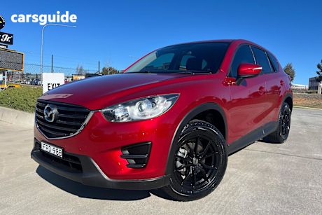 Red 2016 Mazda CX-5 SUV MAXX F