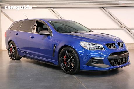 Blue 2016 Holden Clubsport Sedan R8 LSA R
