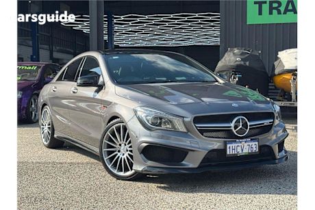 Grey 2016 Mercedes-Benz CLA-Class Coupe CLA45 AMG 4WD