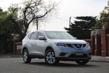 Silver 2014 Nissan X-Trail Wagon Ts (Fwd)