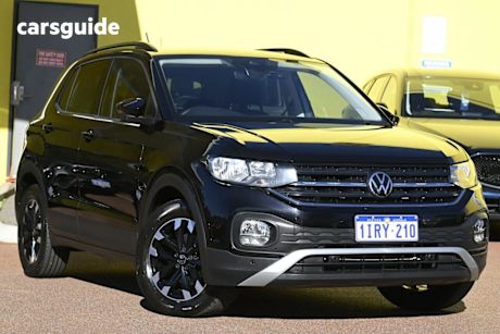 Black 2022 Volkswagen T-Cross Wagon 85Tsi Life