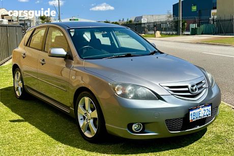 Grey 2004 Mazda 3 Hatchback Sp23