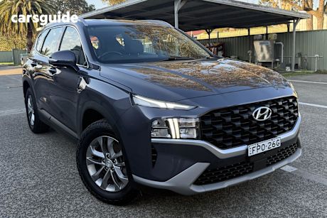 Grey 2023 Hyundai Santa FE Wagon Crdi (Awd)