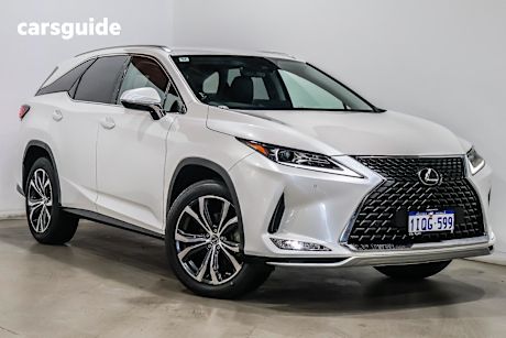 White 2021 Lexus RX350L Wagon Luxury