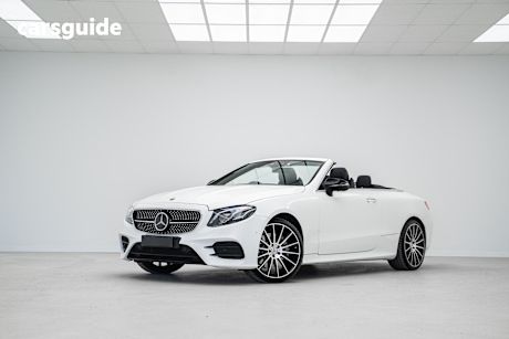 White 2019 Mercedes-Benz E-CLASS Convertible E300 R