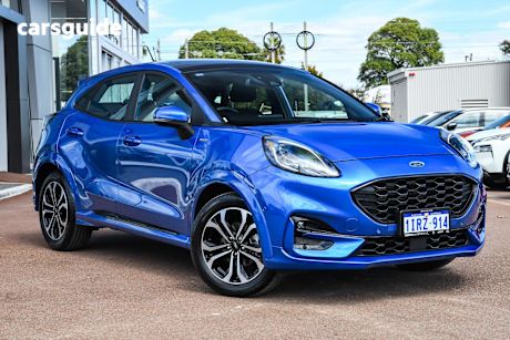 Blue 2020 Ford Puma SUV ST-LINE F