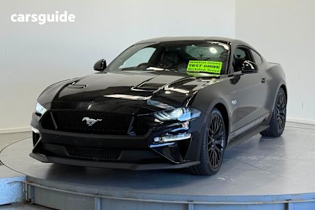 Black 2018 Ford Mustang Coupe Fastback Gt 5.0 V8