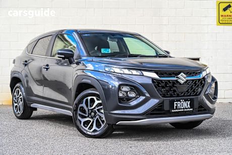 Grey 2025 Suzuki Fronx SUV HYBRID F