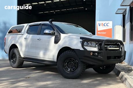 White 2020 Ford Ranger Ute Tray XLT 4X4