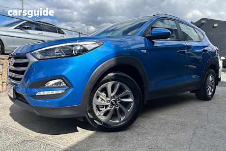 Blue 2017 Hyundai Tucson SUV ACTIVE F