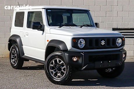 White 2024 Suzuki Jimny SUV GLX 4X4