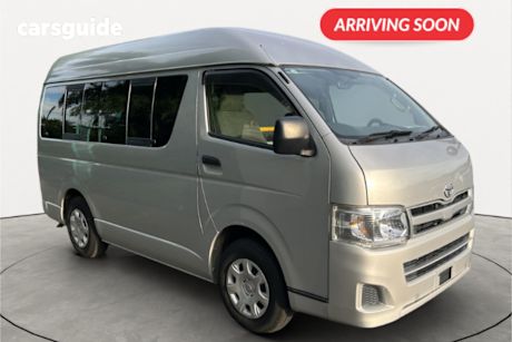 Silver 2012 Toyota HiAce OtherCar WELCAB