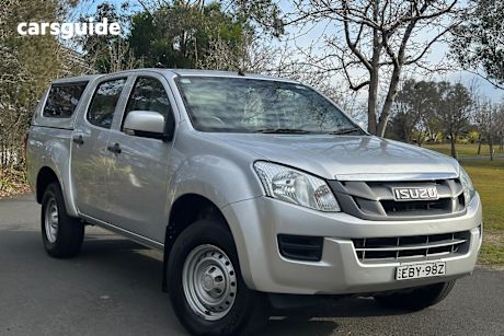 Silver 2015 Isuzu D-MAX Ute Tray SX 4X4