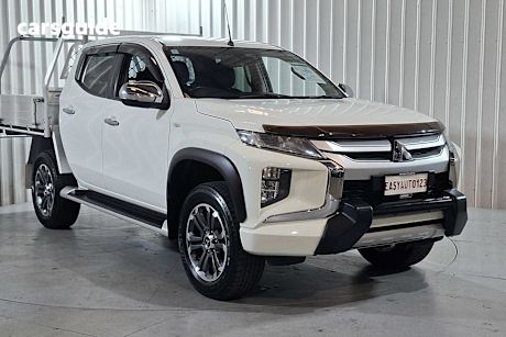 White 2020 Mitsubishi Triton Double Cab Pick Up Glx-R (4X4)