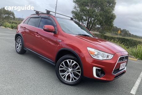 Red 2016 Mitsubishi ASX SUV XLS 4X4