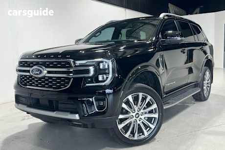 Black 2023 Ford Everest SUV PLATINUM 4X4