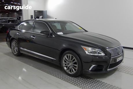 Black 2013 Lexus LS460 Sedan Sports Luxury