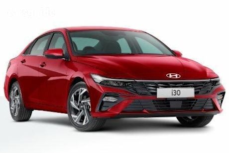 Red 2024 Hyundai I30 Sedan Elite