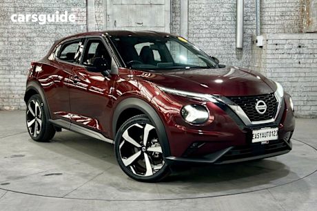 Red 2021 Nissan Juke Hatchback St-L