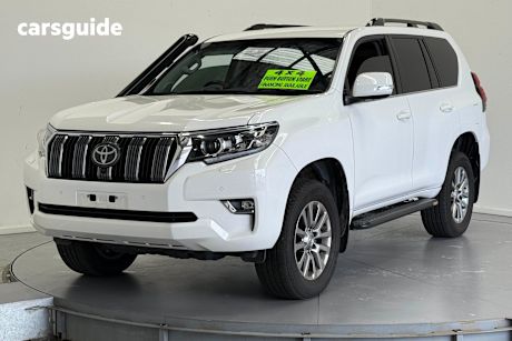 White 2021 Toyota Landcruiser Prado Wagon Vx