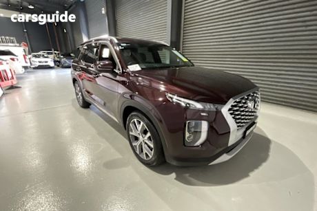 Red 2021 Hyundai Palisade Wagon Highlander (7 Seat)
