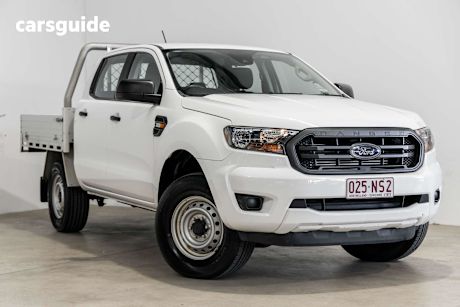 White 2021 Ford Ranger Ute Tray XL 4X4