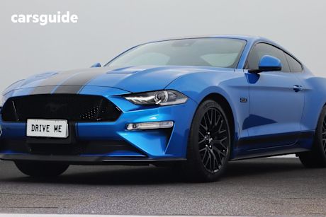 Blue 2021 Ford Mustang Fastback Gt 5.0 V8
