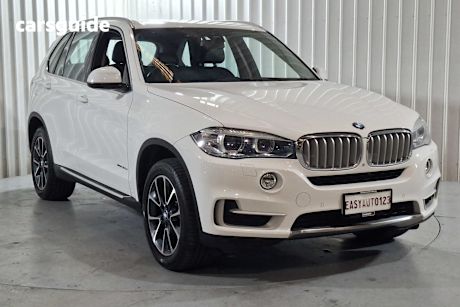 White 2015 BMW X5 Wagon Xdrive 30D