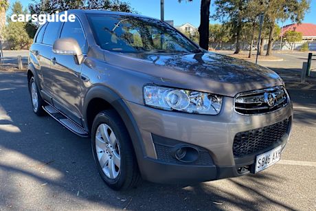 Bronze 2013 Holden Captiva SUV 7 SX F
