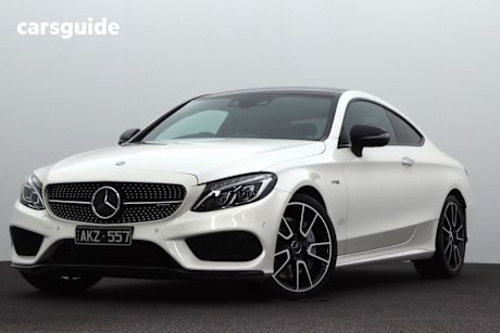 White 2016 Mercedes-Benz C43 Coupe