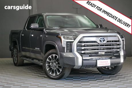 Grey 2024 Toyota Tundra Dual Cab Pick-up Limited
