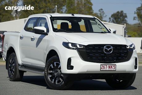 White 2025 Mazda BT-50 Dual Cab Pick-up Xtr (4X4)