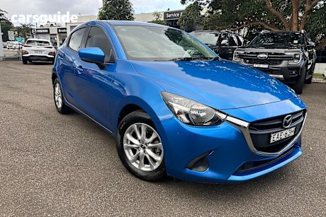 Blue 2018 Mazda Mazda2 Hatch MAXX F