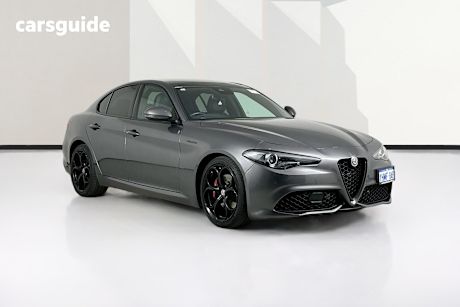 Grey 2021 Alfa Romeo Giulia Sedan Veloce
