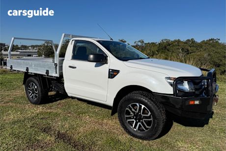 White 2013 Ford Ranger Cab Chassis Xl 3.2 (4X4)