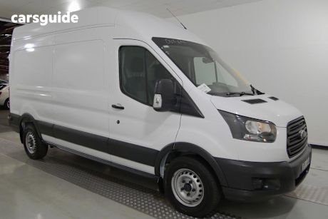 White 2017 Ford Transit Van 350L LWB High Roof