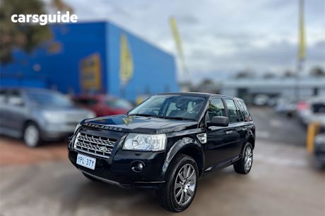 Black 2010 Land Rover Freelander 2 Wagon Hse (4X4)