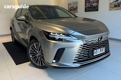 Grey 2025 Lexus RX SUV RX450H+ SPORTS LUXURY 4X4