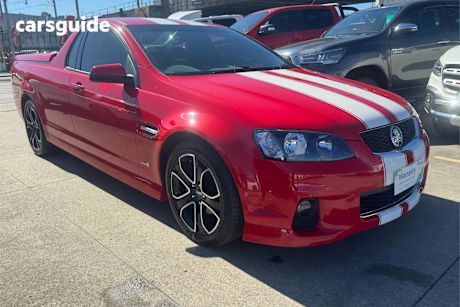 Red 2011 Holden UTE Ute Tray SV6 R