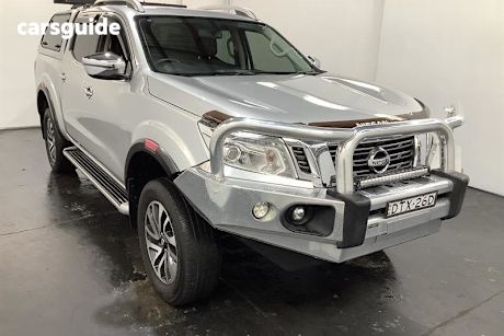 Silver 2017 Nissan Navara Dual Cab Utility St-X (4X2)