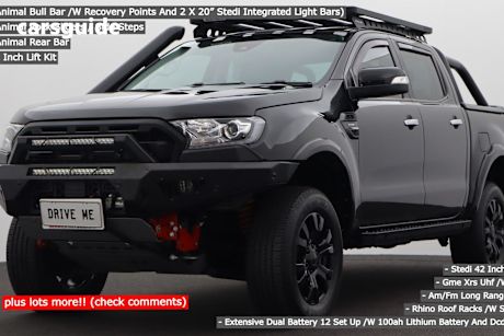 Black 2018 Ford Ranger Ute Tray XLT 4X4