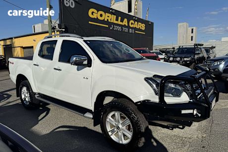 White 2019 Isuzu D-MAX Ute Tray LS-T 4X4