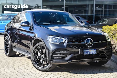 Black 2022 Mercedes-Benz GLC300 Coupe 4Matic