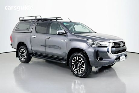 Grey 2021 Toyota Hilux Double Cab Pick Up Sr5 (4X4)