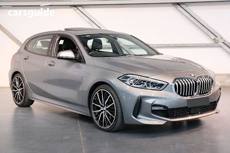Grey 2022 BMW 1 Hatch 118I M SPORT F