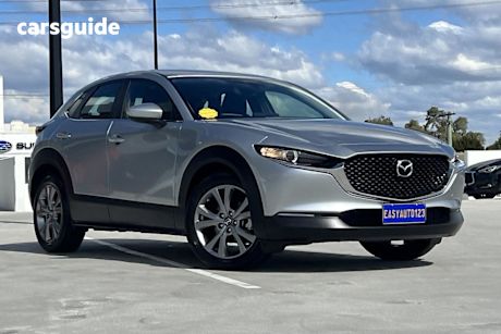 Silver 2023 Mazda CX-30 Wagon G20 Evolve (Fwd)